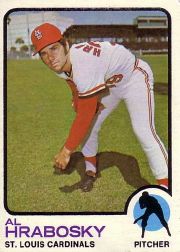 1973 Topps Baseball Cards      153     Al Hrabosky